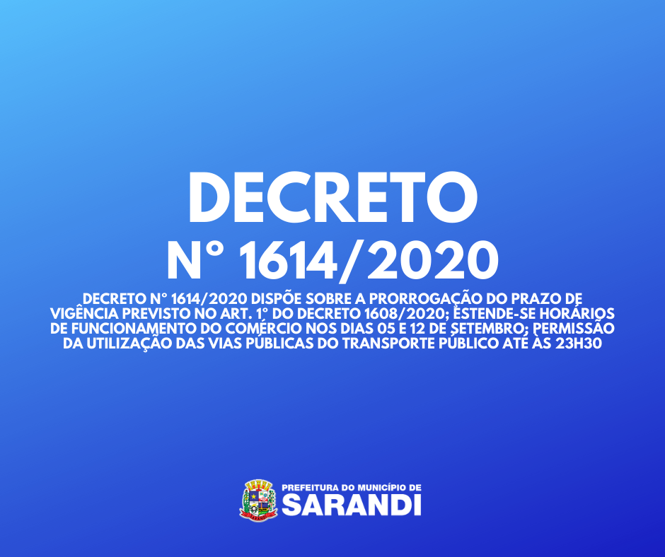 Decreto Nº 1614/2020